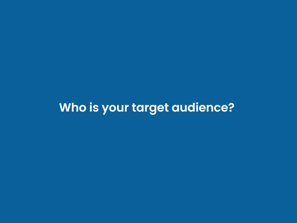 SEO Target Audience